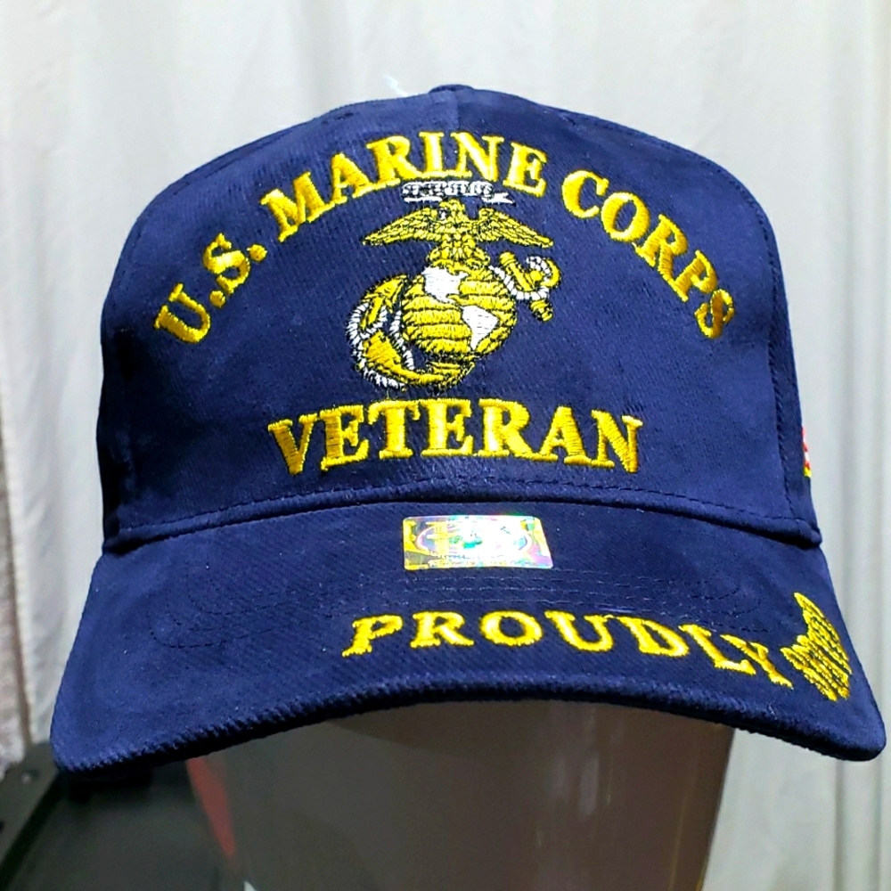 MILITARY U.S. MARINE CORPS VETERAN Hat